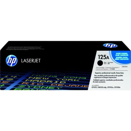 Tóner original hp nº125a/ negro